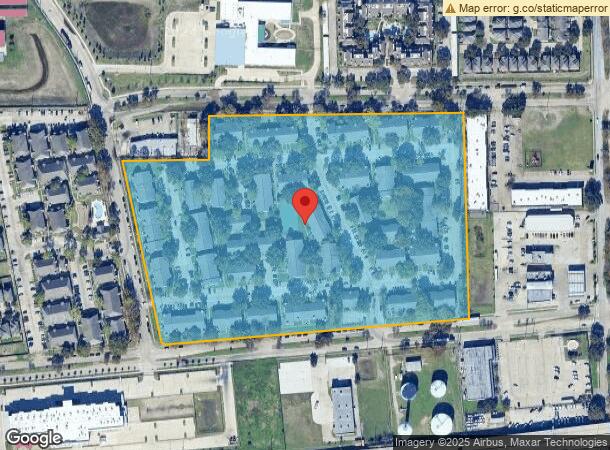  12710 Brant Rock Dr, Houston, TX Parcel Map