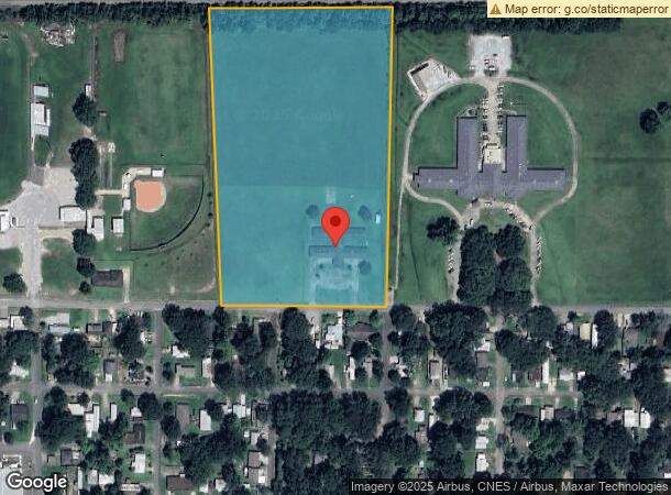  1520 W Magnolia Ave, Eunice, LA Parcel Map