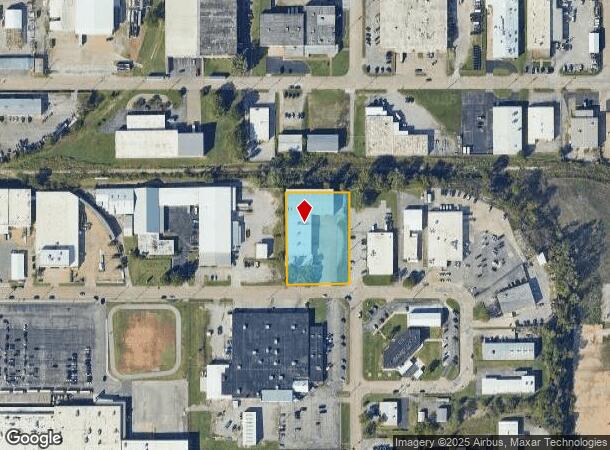  6801 E 14Th St, Tulsa, OK Parcel Map