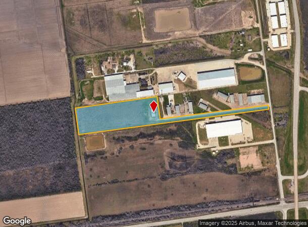 2245 Randon Dyer Rd, Rosenberg, TX Parcel Map