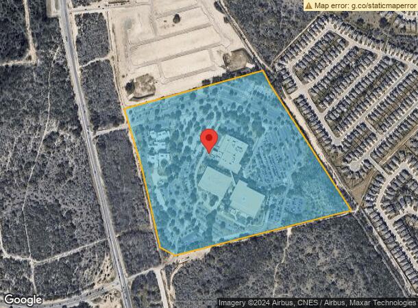  100 Citibank Dr, San Antonio, TX Parcel Map