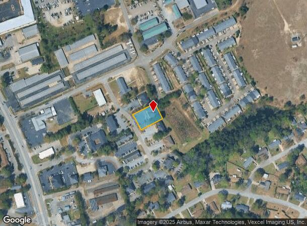 3708 Executive Center Dr, Augusta, GA Parcel Map