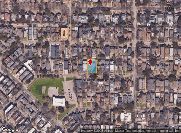  4017 Prescott Ave, Dallas, TX Parcel Map