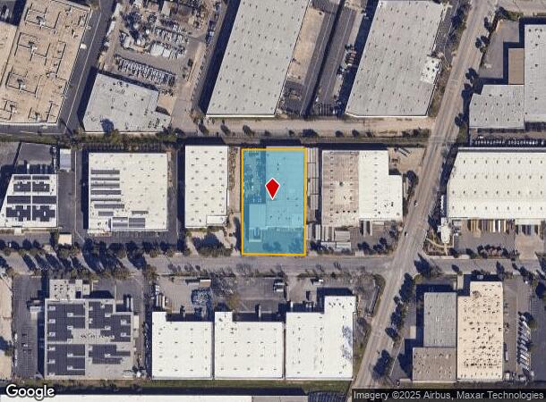  2751 E El Presidio St, Long Beach, CA Parcel Map