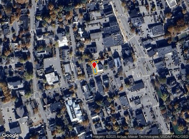  14 Pleasant St, Brunswick, ME Parcel Map