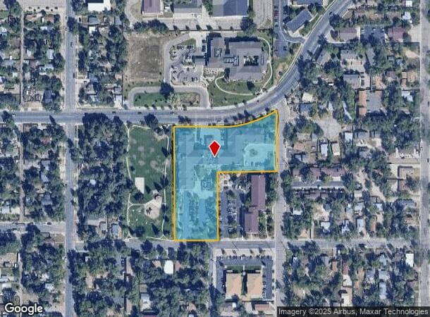  2445 E Cache La Poudre St, Colorado Springs, CO Parcel Map