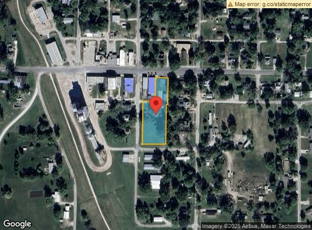  209 E Central St, Richmond, KS Parcel Map