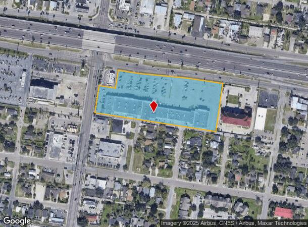 1025 W Frontage Rd, Alamo, TX Parcel Map