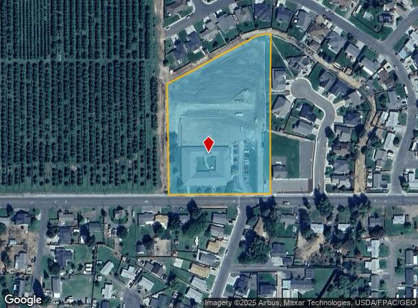  2001 W 5Th St, Grandview, WA Parcel Map