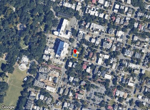  608 Abercorn St, Savannah, GA Parcel Map