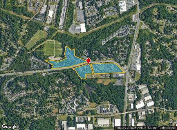  7013 Brandemere Ln, Winston Salem, NC Parcel Map