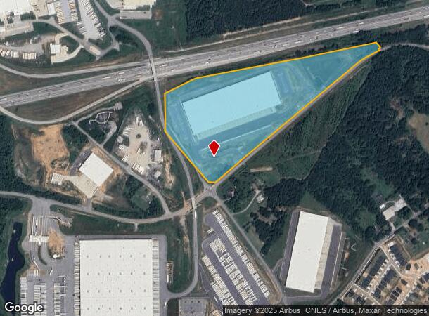  751 Deyoung Rd, Greer, SC Parcel Map