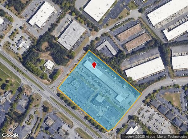 4525 Nelson Brogdon Blvd, Buford, GA Parcel Map