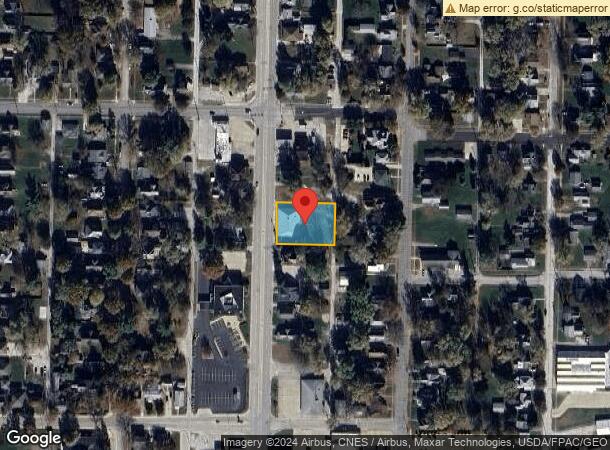  509 N Lafayette St, Macomb, IL Parcel Map