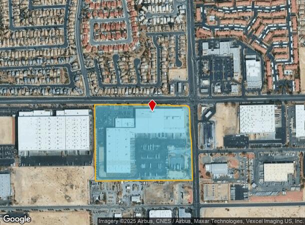  1685 W Cheyenne Ave, North Las Vegas, NV Parcel Map