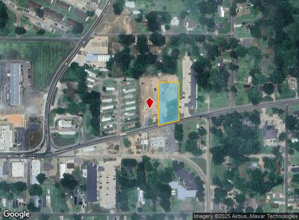 1307 Mcarthur Dr, Mansfield, LA Parcel Map
