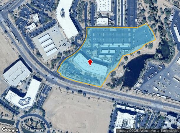  1050 W Washington St, Tempe, AZ Parcel Map