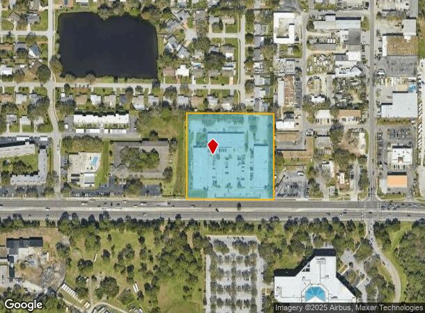  9601 Bay Pines Blvd, Saint Petersburg, FL Parcel Map