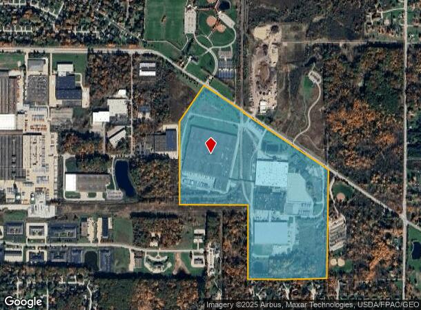 2180 Barlow Rd, Hudson, OH Parcel Map