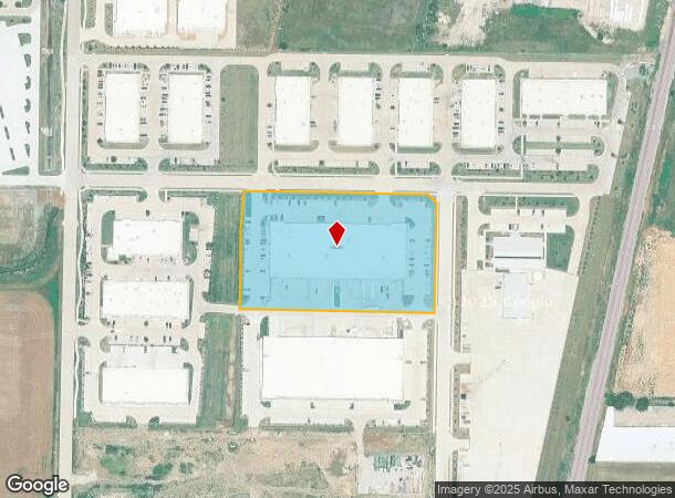 631 Industry Way, Prosper, TX Parcel Map