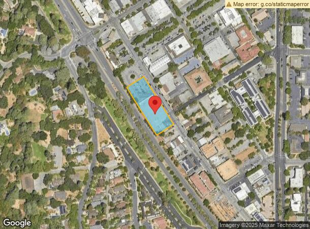  342 1St St, Los Altos, CA Parcel Map