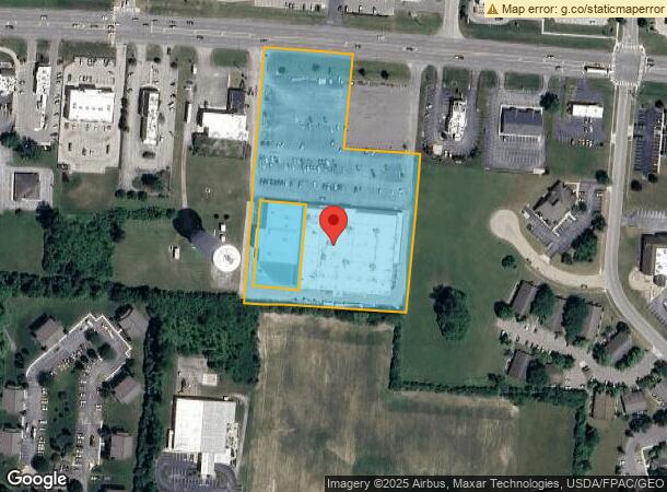  1243 E Ash St, Piqua, OH Parcel Map