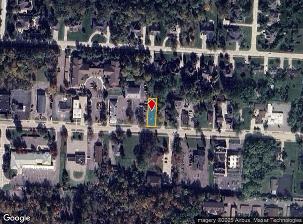 8668 Macomb St, Grosse Ile, MI Parcel Map