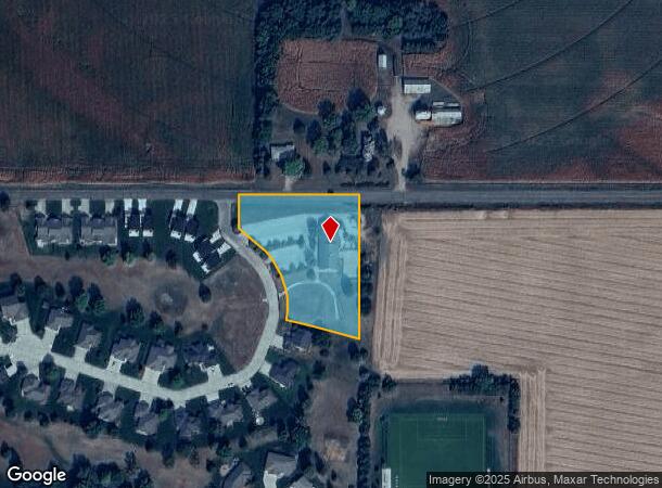  6767 Shadow Ridge Pl, Columbus, NE Parcel Map