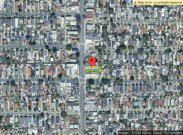  7814 S Main St, Los Angeles, CA Parcel Map