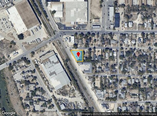 4710 S Presa St, San Antonio, TX Parcel Map