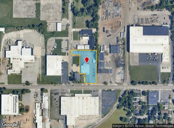  2006 W Willow St, Lansing, MI Parcel Map