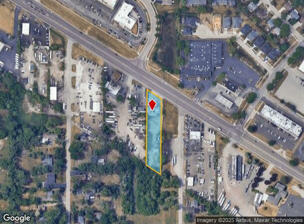 25W217 Lake St, Roselle, IL Parcel Map