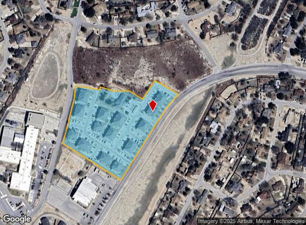  705 Kings Way, Del Rio, TX Parcel Map