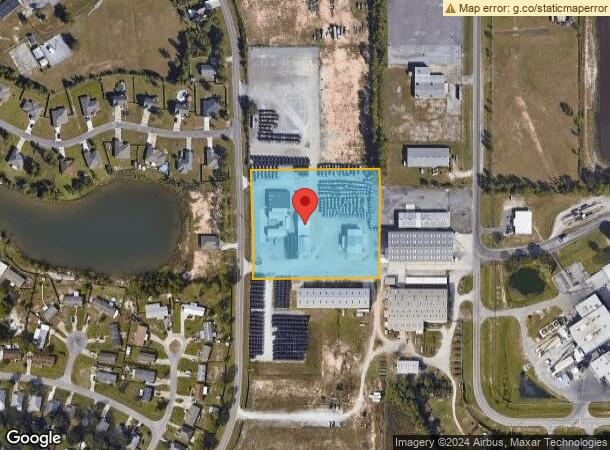  7001 Bayou George Dr, Panama City, FL Parcel Map