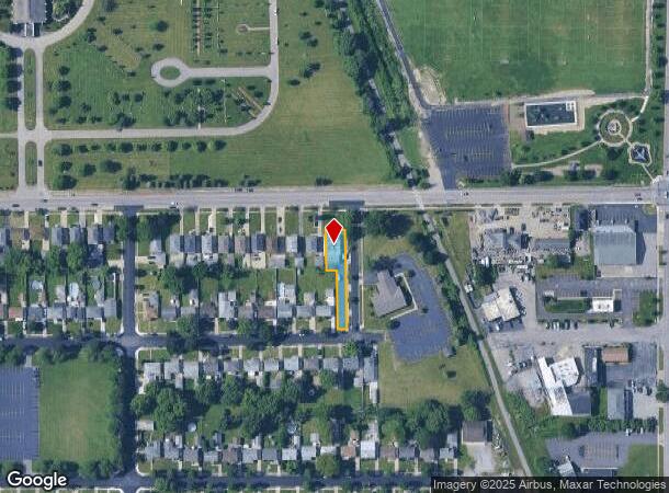 463 Brighton Rd, Tonawanda, NY Parcel Map