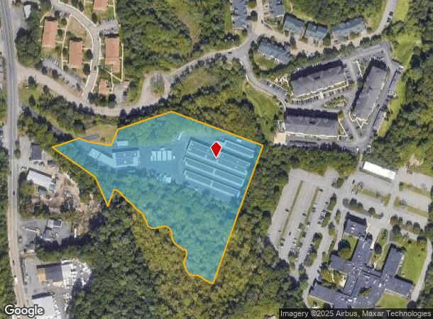  20 Washington St, Stoughton, MA Parcel Map