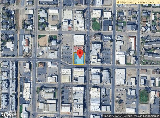  229 N Main St, Porterville, CA Parcel Map