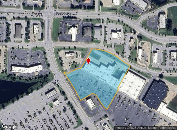  4327 S Pleasant Crossing Blvd, Rogers, AR Parcel Map