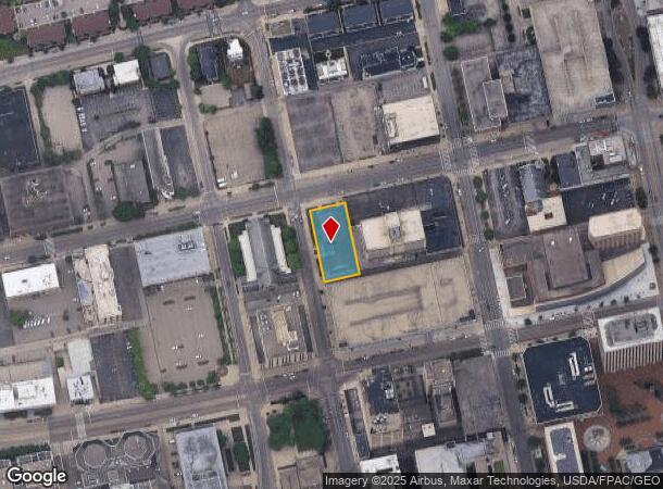  138 W 1St St, Dayton, OH Parcel Map