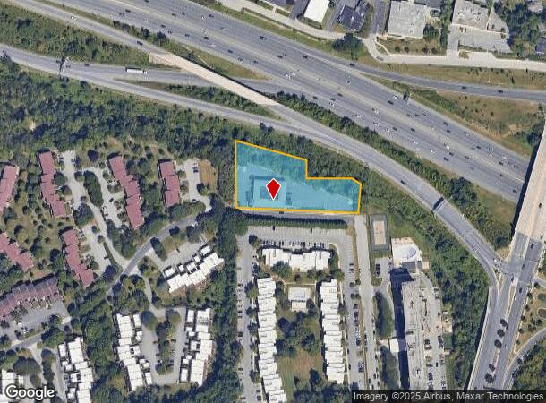  8422 Bellona Ln, Towson, MD Parcel Map