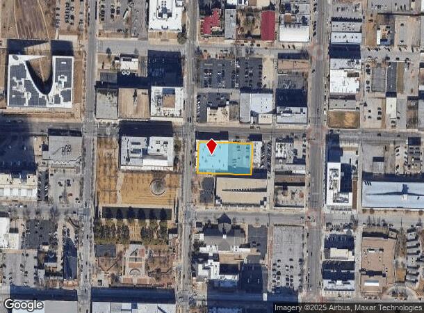  612 N Robinson Ave, Oklahoma City, OK Parcel Map