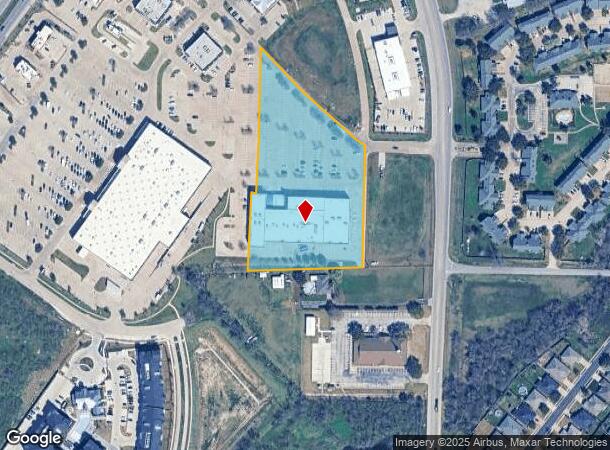  1581 Sw Wilshire Blvd, Burleson, TX Parcel Map
