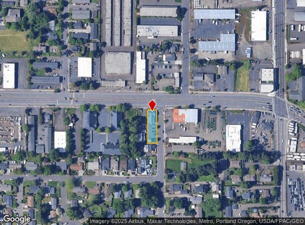  1446 E Powell Blvd, Gresham, OR Parcel Map