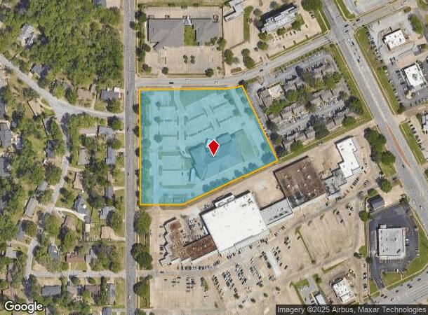 3414 Golden Rd, Tyler, TX Parcel Map