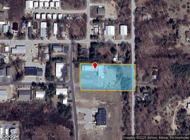 404 Parkview Ln, Frankfort, MI Parcel Map