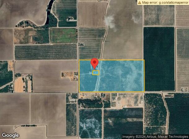  13813 14Th Ave, Hanford, CA Parcel Map