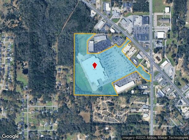  7855 Moffett Rd, Semmes, AL Parcel Map