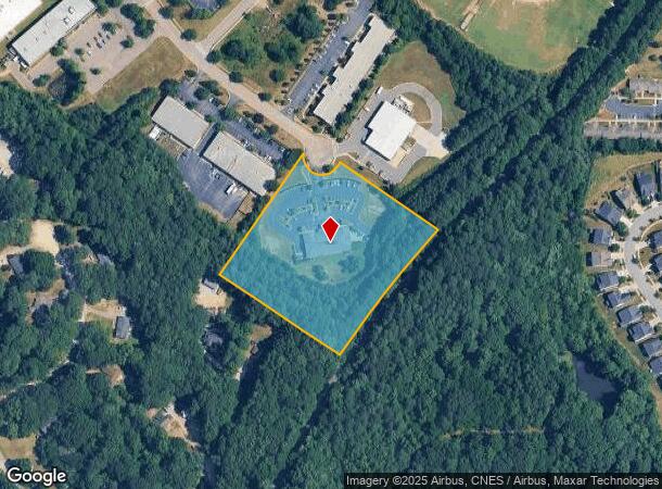  304 Capcom Ave, Wake Forest, NC Parcel Map