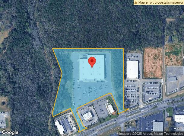  7460 Airport Blvd, Mobile, AL Parcel Map