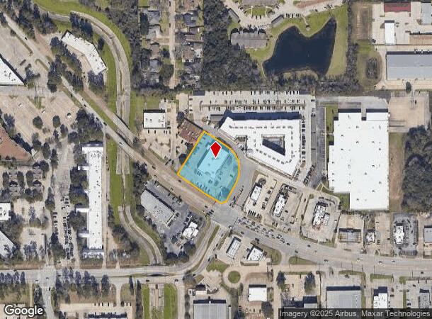 25110 Sawdust Rd, Spring, TX Parcel Map